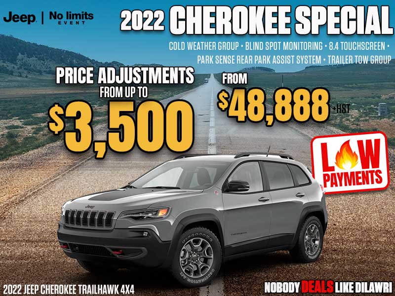 2022 Jeep Cherokee Trailhawk 4X4