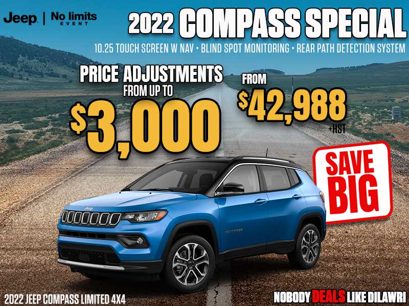 2022 Jeep Compass Limited 4X4