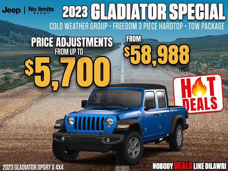 2023 Gladiator Sport S 4X4