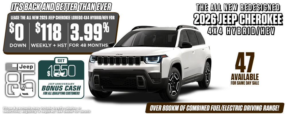 2026 Jeep Cherokee