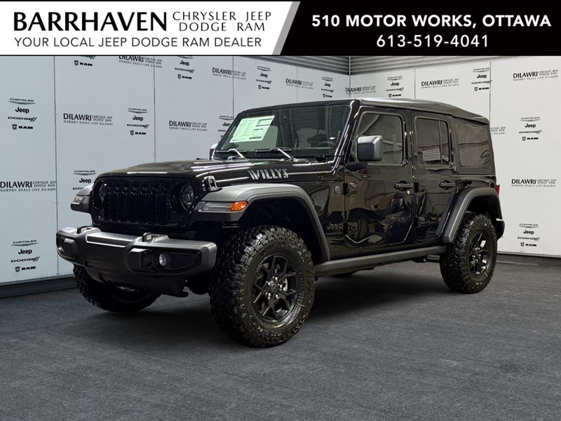 2025 Jeep Wrangler Willys 4 Door 4x4
