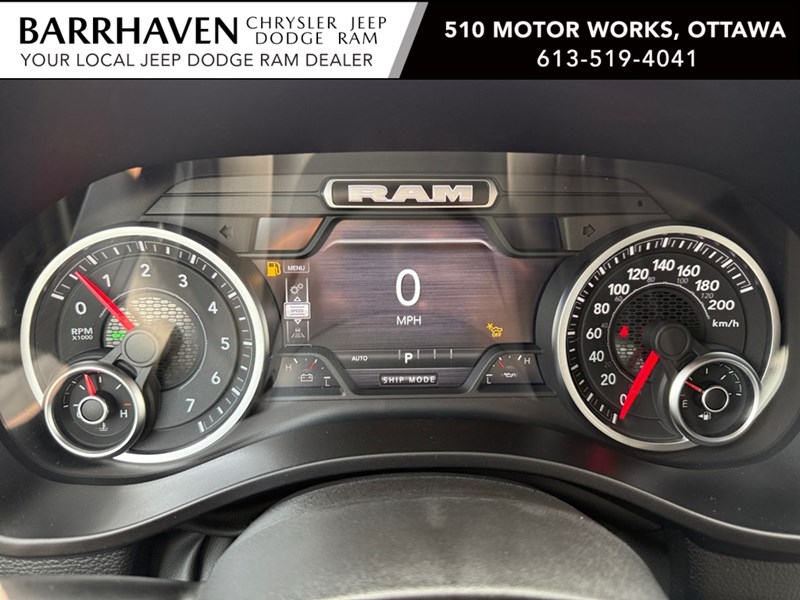 2025 RAM 1500 Big Horn 4x4 Crew Cab 5'7" Box