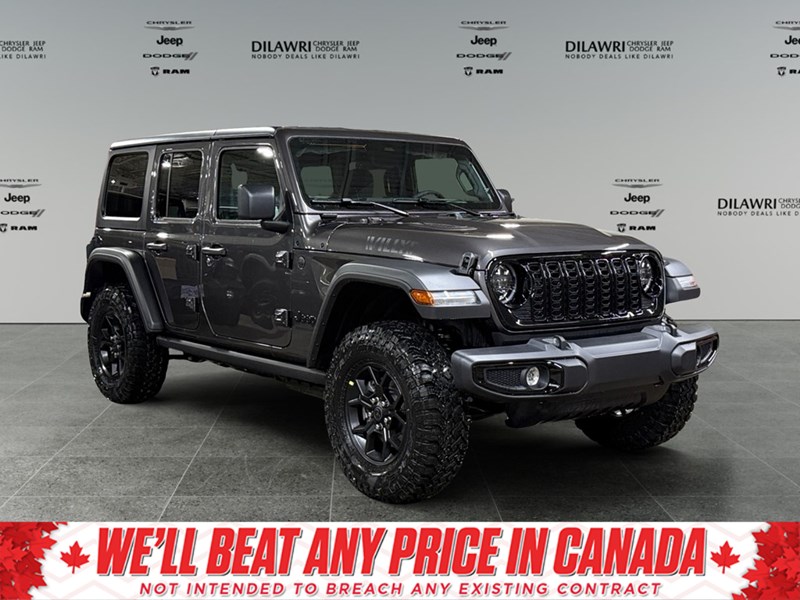 2026 Jeep Wrangler Willys 4 Door 4x4 V6