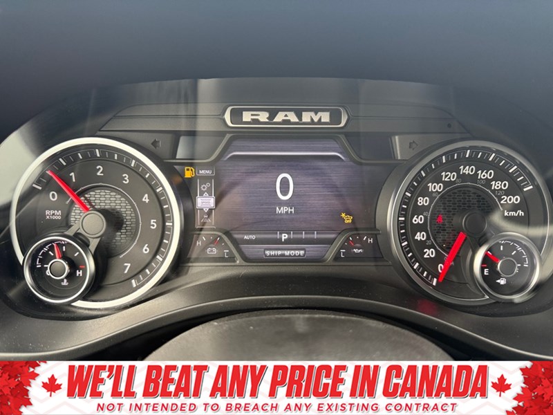 2025 RAM 1500 Big Horn 4x4 Crew Cab 5'7" Box