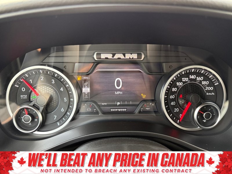 2025 RAM 1500 Big Horn 4x4 Crew Cab 5'7" Box