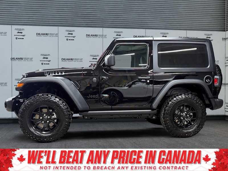 2025 Jeep Wrangler Willys 2 Door 4x4
