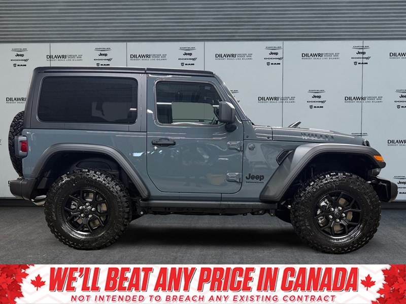 2025 Jeep Wrangler Willys 2 Door 4x4