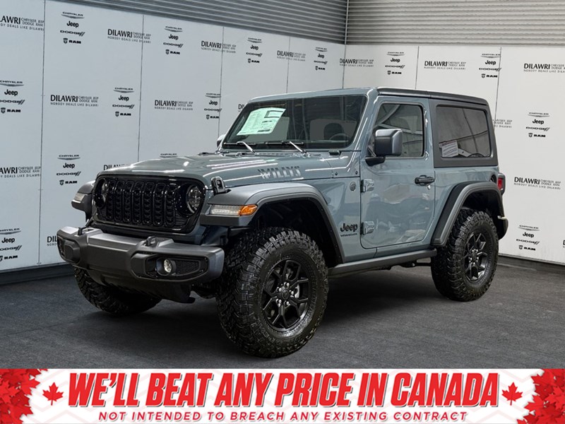 2025 Jeep Wrangler Willys 2 Door 4x4