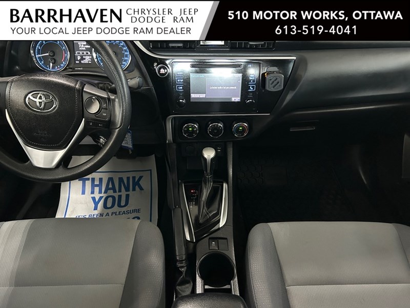 2017 Toyota Corolla CVT CE | Ultra Low KM's