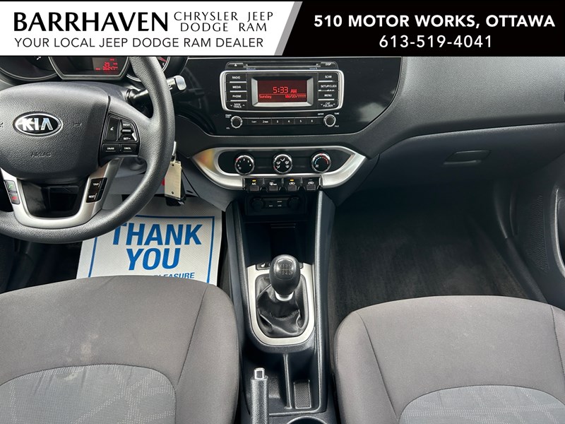 2017 Kia Rio LX+ | 6-Speed | Ultra Low KM's