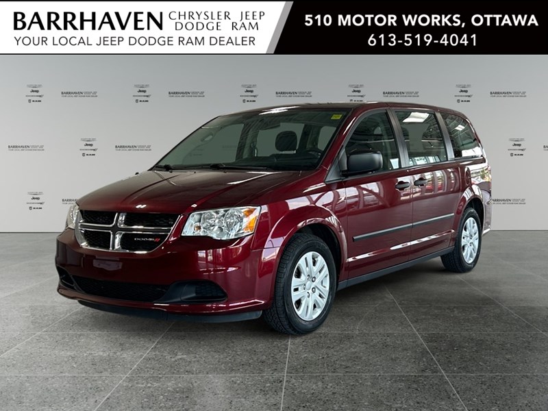 2017 Dodge Grand Caravan Canada Value Package | Ultra Low KM's
