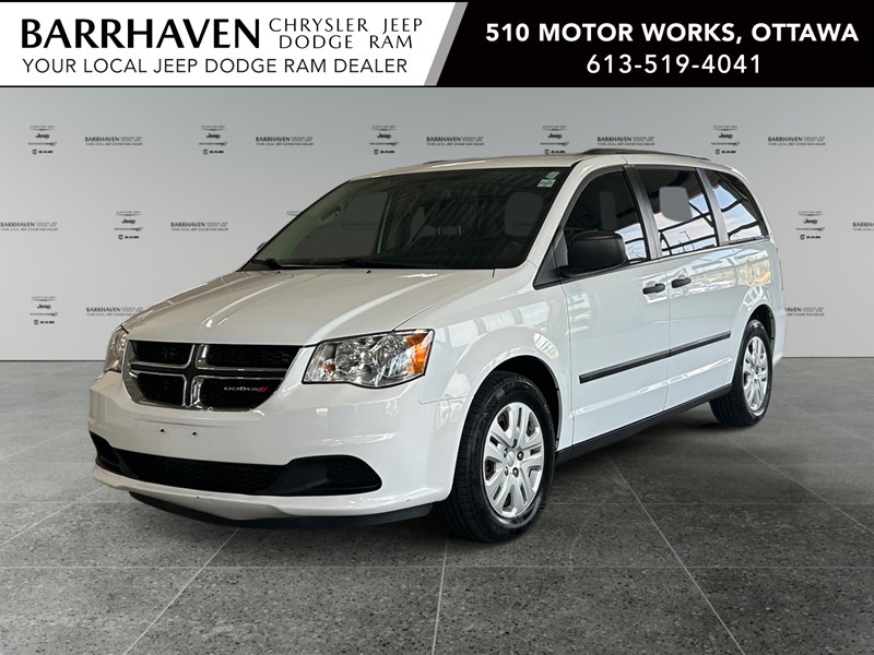 2017 Dodge Grand Caravan Canada Value Package | Ultra Low KM's