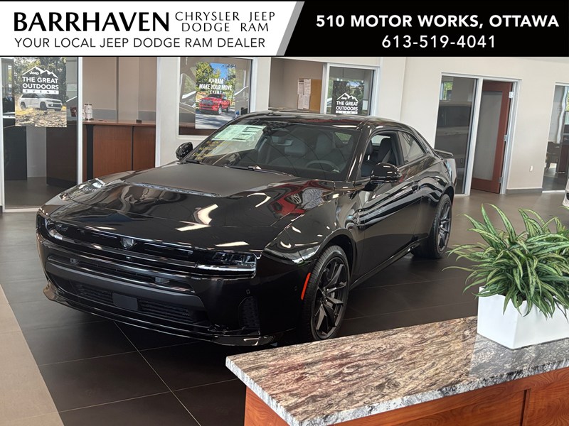 Diamond Black Crystal Pearl 2026 Dodge Charger Daytona Coupe All-Wheel Drive Automatic
