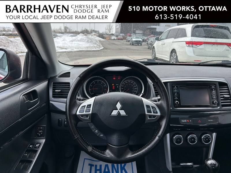 2017 Mitsubishi Lancer SE LTD | Sunroof | 5-Speed | Ultra Low KM's