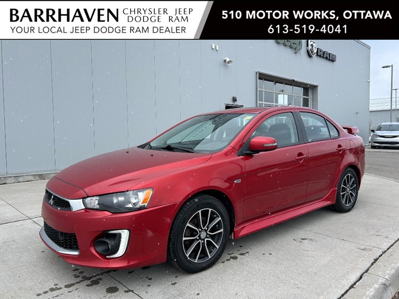 2017 Mitsubishi Lancer SE LTD | Sunroof | 5-Speed | Ultra Low KM's