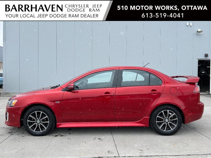 2017 Mitsubishi Lancer SE LTD | Sunroof | 5-Speed | Ultra Low KM's