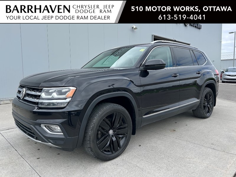 2018 Volkswagen Atlas Execline 3.6 FSI 4MOTION | Black Beauty | Low KM's