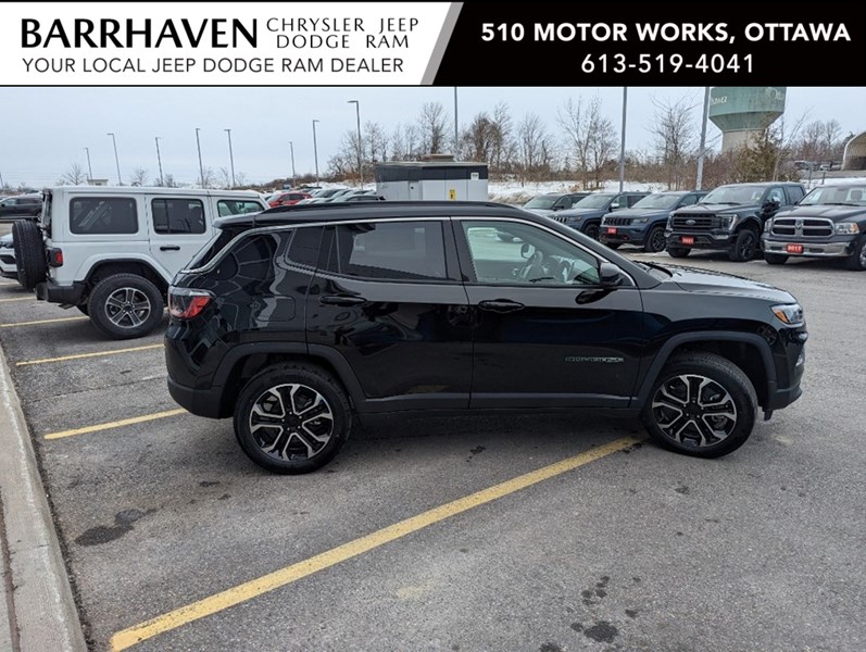 2023 Jeep Compass Limited 4x4 | Leather, Pano Roof, Premium Sound