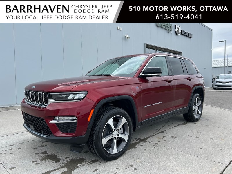 2023 Jeep Grand Cherokee 4xe 4x4 | Hybrid, Leather, Pano Roof, DVD
