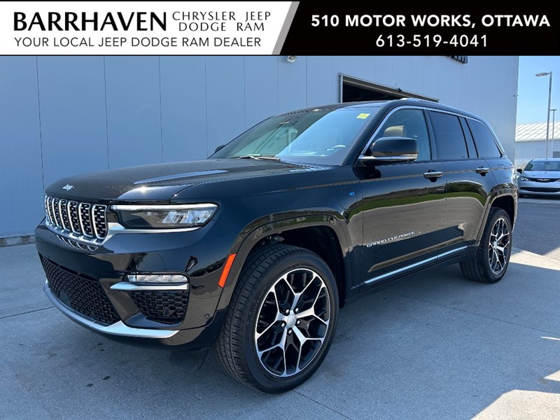2023 Jeep Grand Cherokee 4xe Summit Reserve 4x4 | Hybrid, Leather, Pano Roof