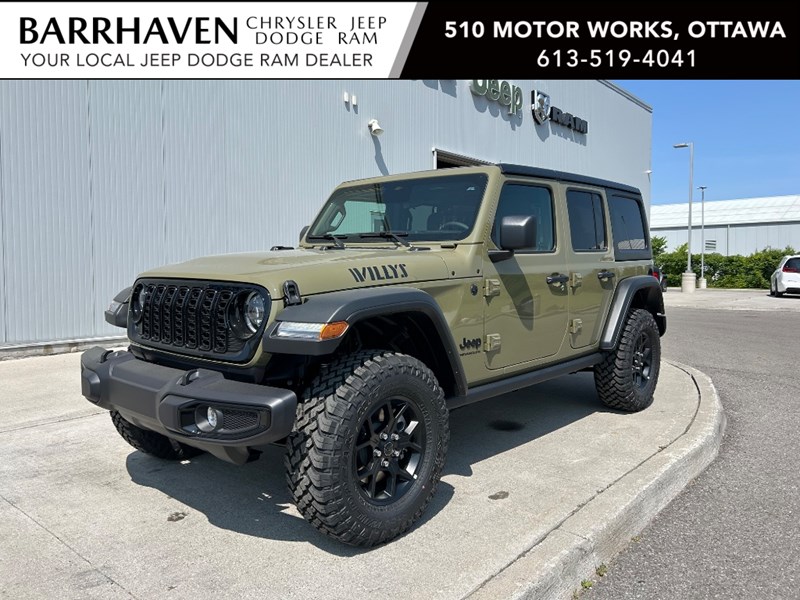 2025 Jeep Wrangler Willys 4 Door Auto 4x4