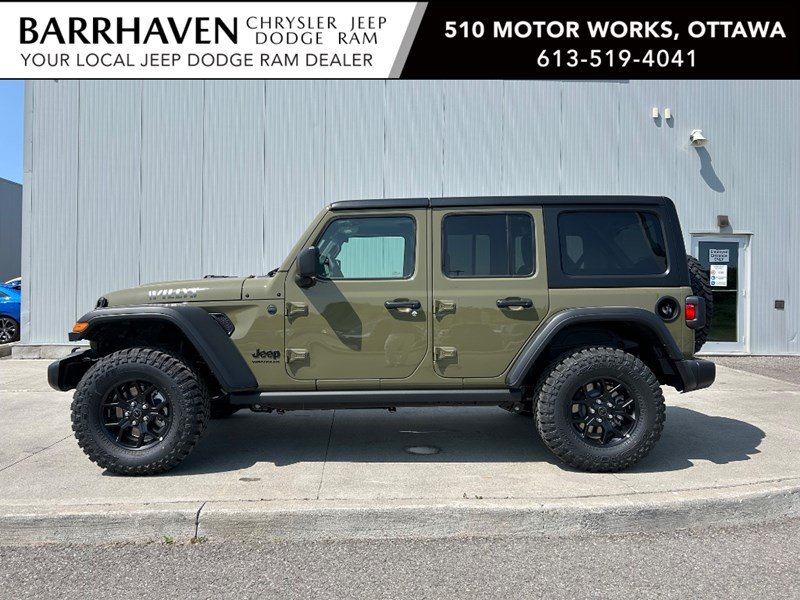 2025 Jeep Wrangler Willys 4 Door Auto 4x4