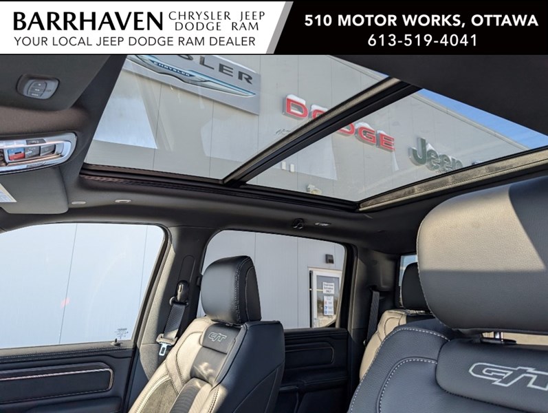 2025 RAM 1500 Sport GT 4x4 Crew Cab | Pano Roof, Leather