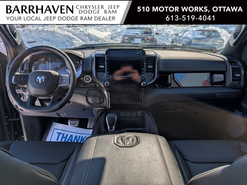 2025 RAM 1500 Sport GT 4x4 Crew Cab | Pano Roof, Leather