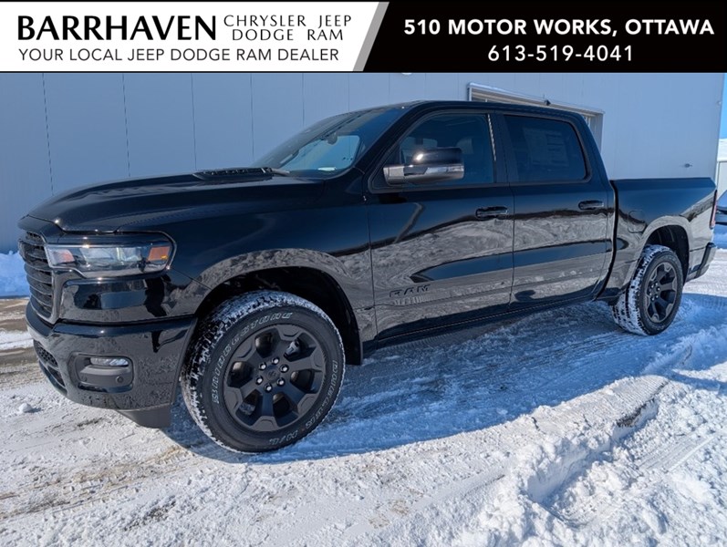 2025 RAM 1500 Sport GT 4x4 Crew Cab | Pano Roof, Leather
