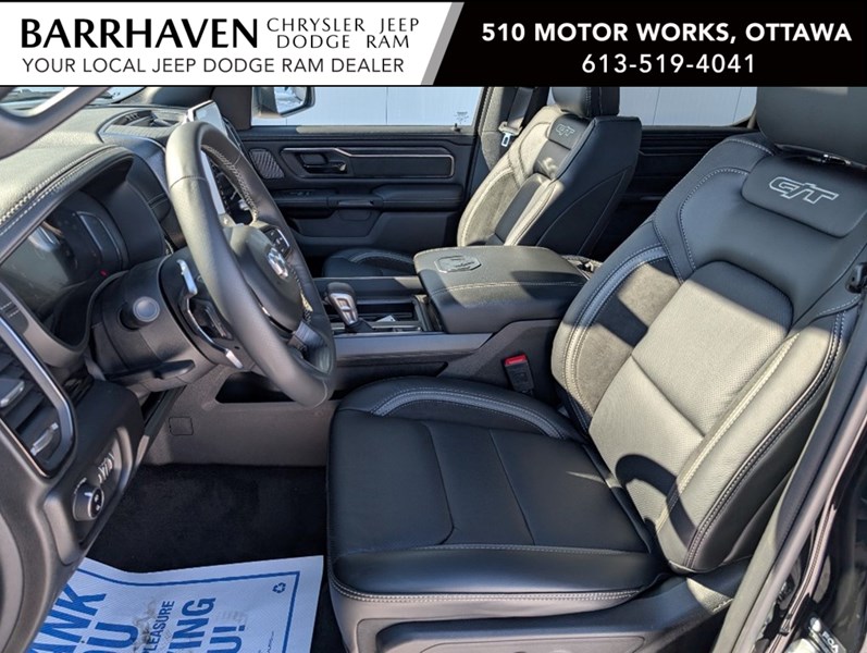 2025 RAM 1500 Sport GT 4x4 Crew Cab | Pano Roof, Leather