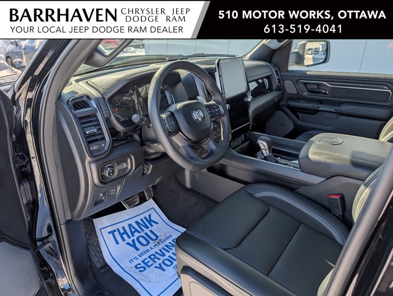 2025 RAM 1500 Sport GT 4x4 Crew Cab | Pano Roof, Leather