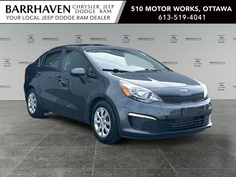 2017 Kia Rio LX+ | 6-Speed | Ultra Low KM's