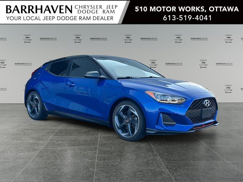 2020 Hyundai Veloster Turbo DCT w/Two-Tone Paint | Ultra Low KM's