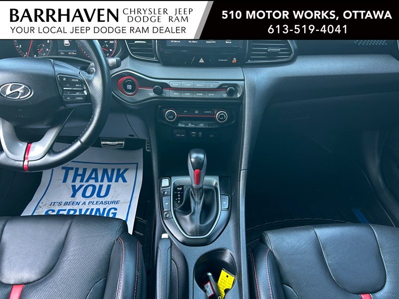 2020 Hyundai Veloster Turbo DCT w/Two-Tone Paint | Ultra Low KM's