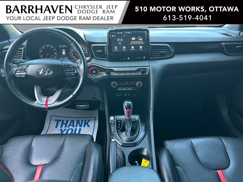 2020 Hyundai Veloster Turbo DCT w/Two-Tone Paint | Ultra Low KM's