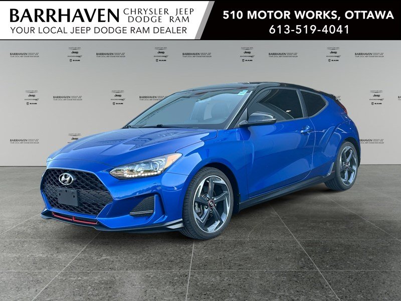 2020 Hyundai Veloster Turbo DCT w/Two-Tone Paint | Ultra Low KM's