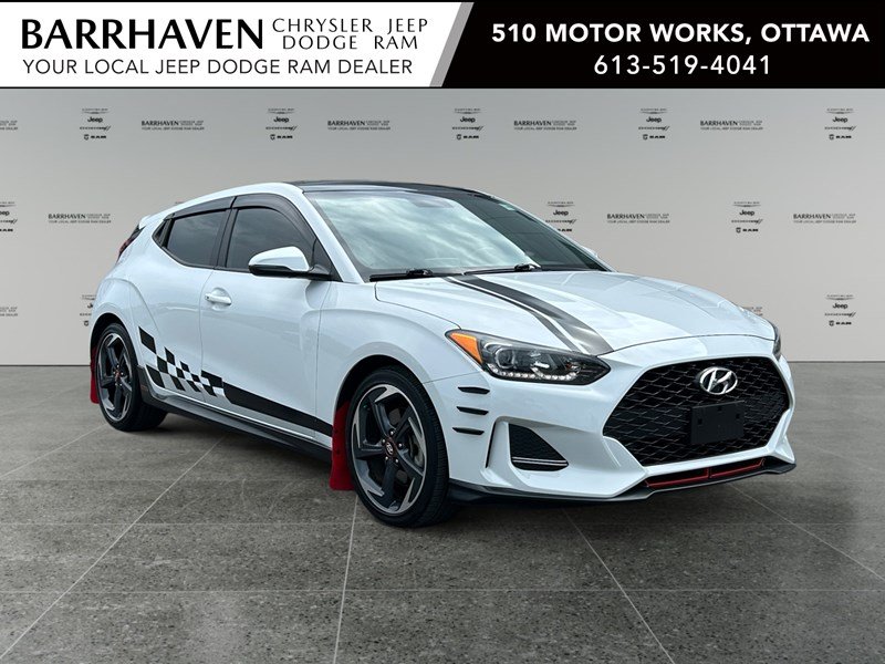 2020 Hyundai Veloster Turbo DCT | Leather | Sunroof | Low KM's