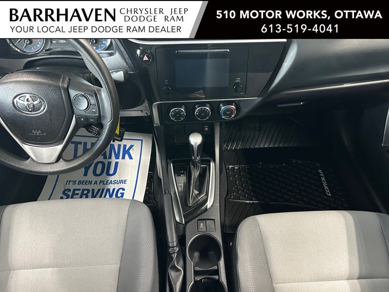 2018 Toyota Corolla CE CVT | Ultra Low KM's