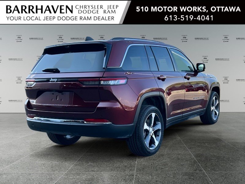 2023 Jeep Grand Cherokee 4xe 4x4 | Hybrid, Leather, Pano Roof, DVD
