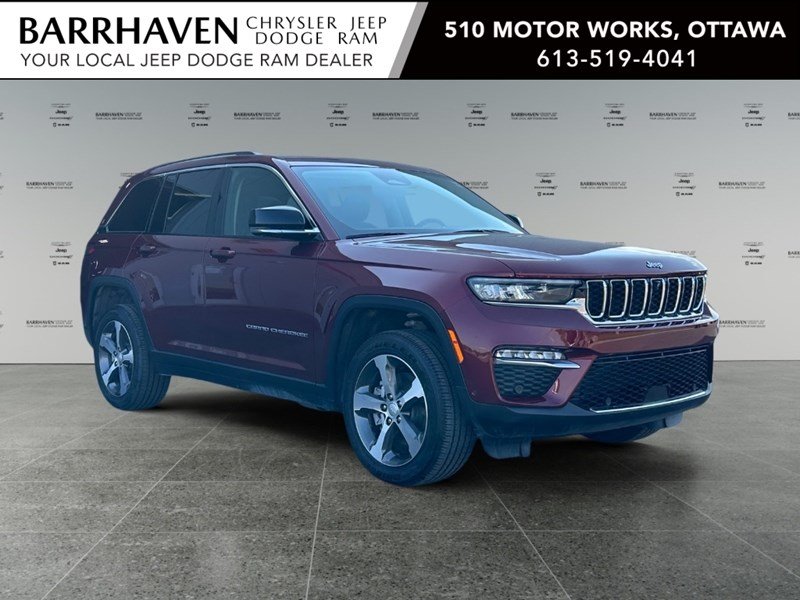 2023 Jeep Grand Cherokee 4xe 4x4 | Hybrid, Leather, Pano Roof, DVD
