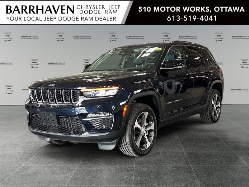 2023 Jeep Grand Cherokee 4xe | Hybrid, Leather, Pano Roof, DVD