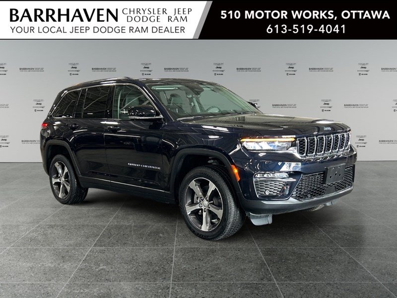 2023 Jeep Grand Cherokee 4xe | Hybrid, Leather, Pano Roof, DVD