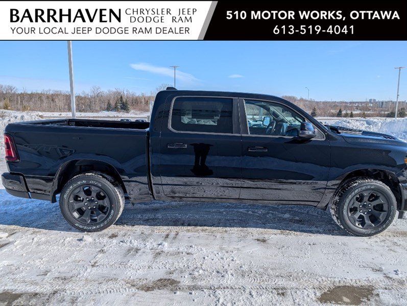 2025 RAM 1500 Sport GT 4x4 Crew Cab | Pano Roof, Leather