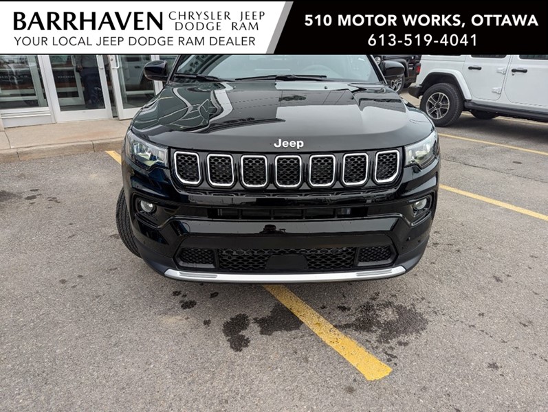 2023 Jeep Compass Limited 4x4 | Leather, Pano Roof, Premium Sound