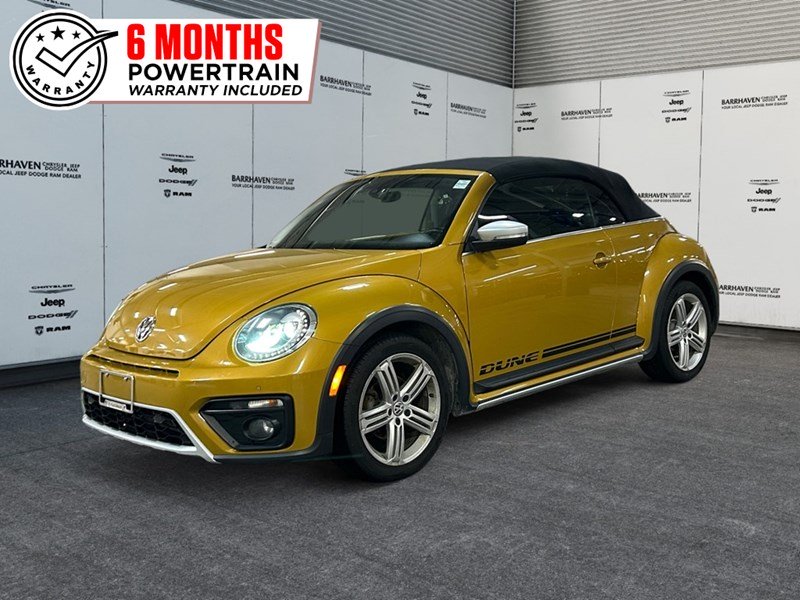 2017 Volkswagen Beetle Coupe Convertible Dune | Low KM’s