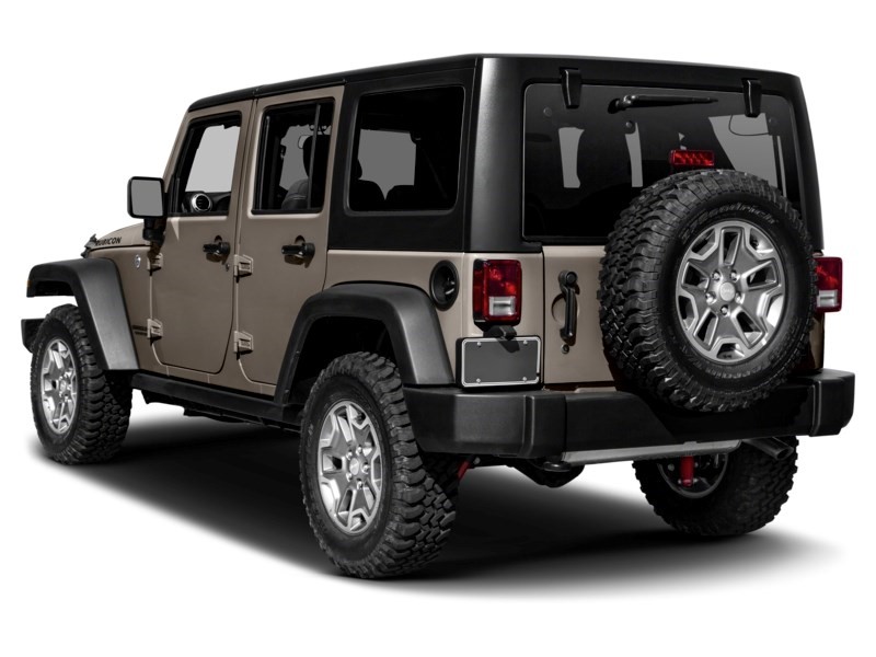 2016 Jeep Wrangler Unlimited 4WD 4dr Rubicon | Leather, Heated Seats, Dual Top Exterior Shot 10