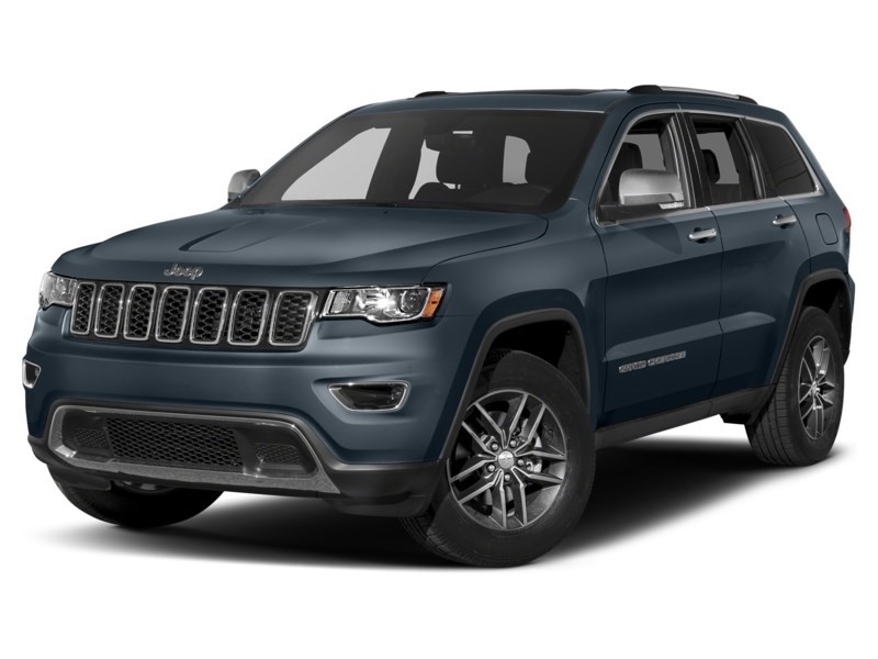 2021 Jeep Grand Cherokee Limited | Pano Roof, Leather, Nav, Winter Tires! Slate Blue Pearl  Shot 4