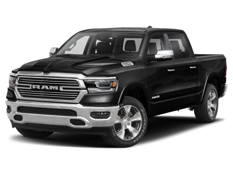 2022 RAM 1500 Laramie Crew Cab 4X4 | Night Edition, Leather Diamond Black Crystal Pearlcoat  Shot 4