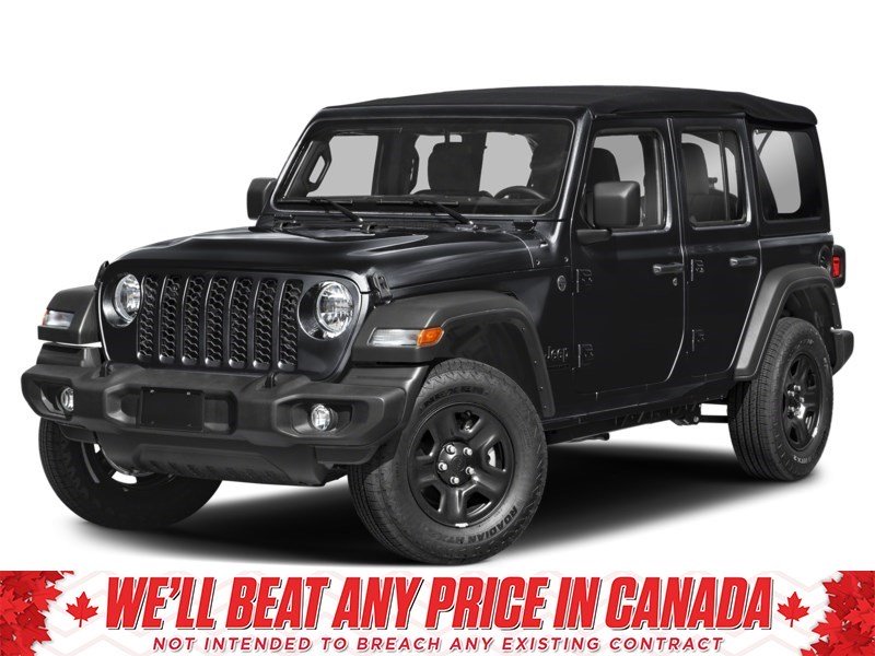 2026 Jeep Wrangler Rubicon 4 Door 4x4 Black  Shot 1