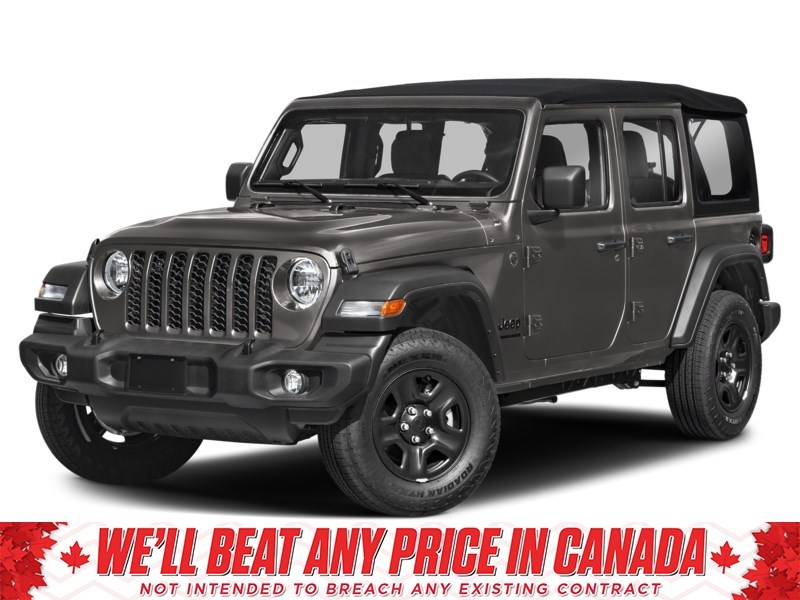 2026 Jeep Wrangler Willys 4 Door 4x4 Granite Crystal Metallic  Shot 1